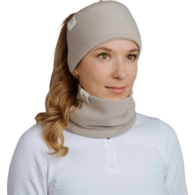 Šála Snow Monkey Scarf Barva: béžová