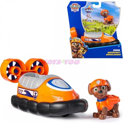 SPIN MASTER Paw Patrol vznášedlo Tlapková Patrola set s figurkou Zuma
