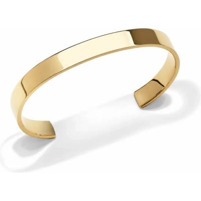 Daniel Wellington Unisex náramek zlatý Line Cuff Polished S DW00401772