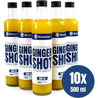 Nutsman Ginger Shot 10 x 0,5 l