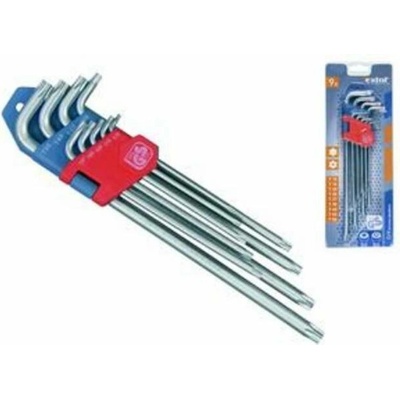 Extol Premium kľúče torx zástrčné s dierkou predĺžené Cr-V 8819412