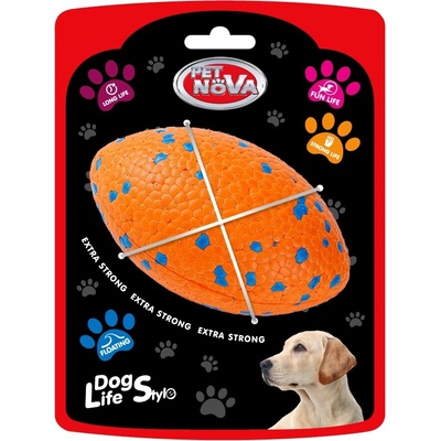 Pet Nova Rugby lopta extra tvrdý 11 cm