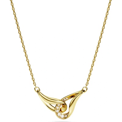 Swarovski Pozlátený náhrdelník s trblietavými zirkónmi 5745560