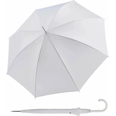 Doppler svatební deštník Long Wedding dámský vystřelovací holový deštník 74063WE