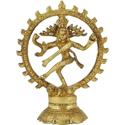 Soška Shiva Nataraja kov 19,5 cm