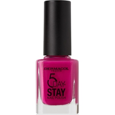 Dermacol 5 Day Stay Longlasting Dlouhotrvající lak na nehty 17 Pink Affair 10 ml