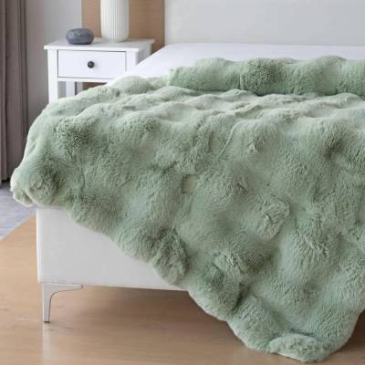 Matějovský deka Bouncy 130x180 zelená Polyester 50x50