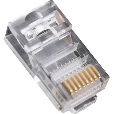 EuroLan UTP konektor RJ45, Cat.5e, 8p8c, pozlátený