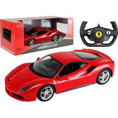 Rastar RC auto Ferrari 488 GTB RTR červená 1:14