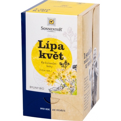 Sonnentor Lípa květ bio 18 x 1,5 g