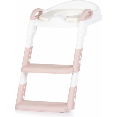 CHIPOLINO Záchodové prkénko se žebříkem Kiddy Pink