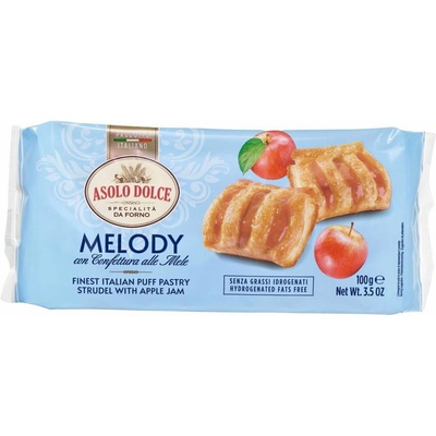 Asolo Dolce Melody Lístkové Cesto s Jablkovým Džemom 100 g
