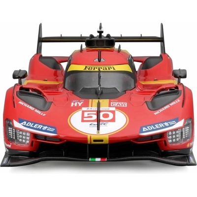 Bburago Ferrari Racing 499P LMH Červená 51 1:18