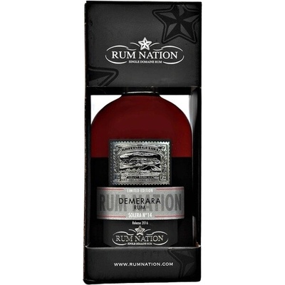 Rum Nation Demerara Solera No.14 40% 0,7 l (holá láhev)