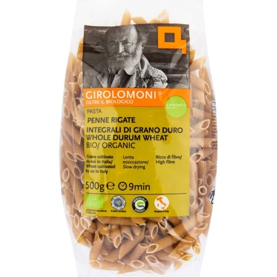 Girolomoni Těstoviny penne celozrnné semolinové Bio 0,5 kg
