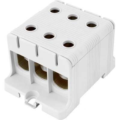 Pollmann Elektrotechnik 1006643 Svorka univerzální UK 240/3 A, 425A, 1pól., AL/CU, krytá, šedá, na panel /2090313