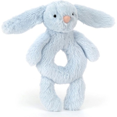 JELLYCAT Králiček Bashful Blue chrastítko 18 cm