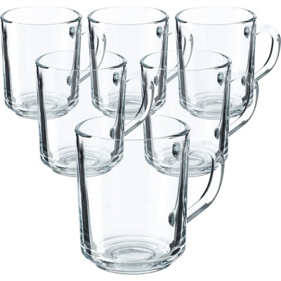 Kadax Sklenice na kávu 6 x 240 ml