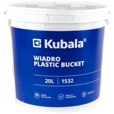 KUBALA Plastové vedro s vekom a mierkou 33L (1533)