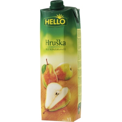 Hello džus hruška 1 l