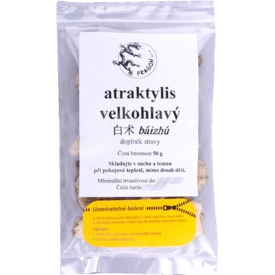Pragon Atraktylod velkohlavý Baizhu oddenek 50 g
