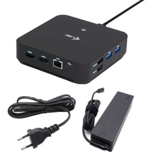 i-tec USB-C DP Dual HDMI Docking Station, Power Delivery 100W + Universal Charger 100W C31TRIVIDPRO100W