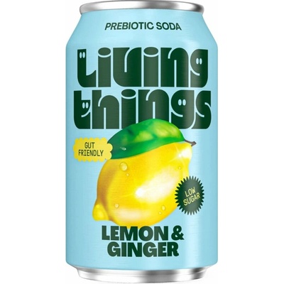 Living Things Lemon Ginger 330 ml