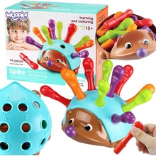 Woopie vzdělávací hra ježek sorter Montessori 4 v 1