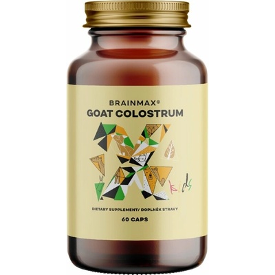BrainMax KIDS Goat Colostrum, 60 rastlinných kapsúl