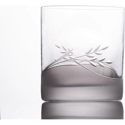Bohemia Crystal Sklenice na whisky dekor CAROLINE 6 x 280 ml