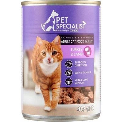 Pet Specialist S morčacinou a jahňacinou 415 g