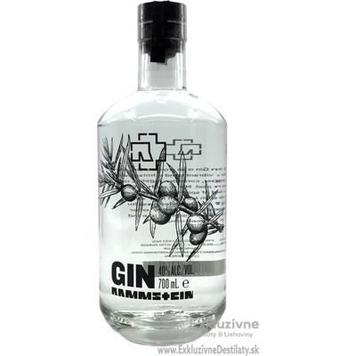 Rammstein Gin 40% 0,7 l (čistá fľaša)
