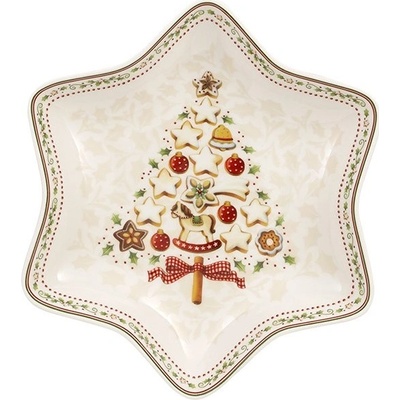 Villeroy & Boch Winter Bakery Delight misa v tvare hviezdy stromček 24,5 cm
