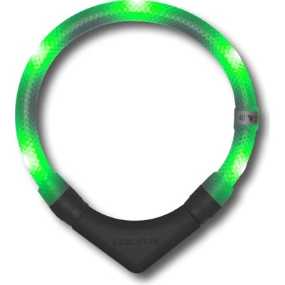 LEUCHTIE Plus LED svietiaci obojok transparentný