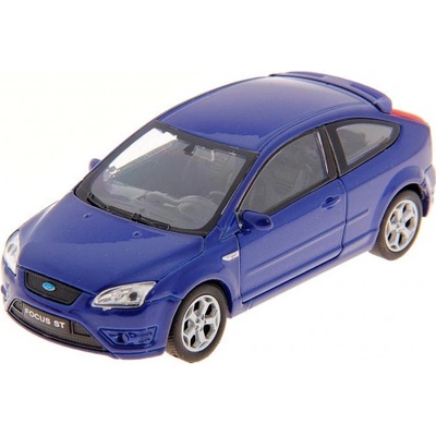 Welly Ford Focus ST Modrý 1:34-39