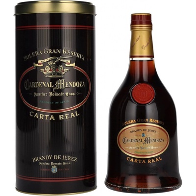 Cardenal Mendoza Carta Real Brandy de Jerez 40% 0,7 l (tuba)