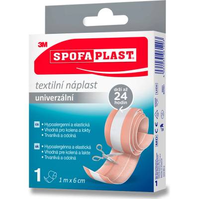 3M Spofaplast textilní náplast 6 cm x 1 m