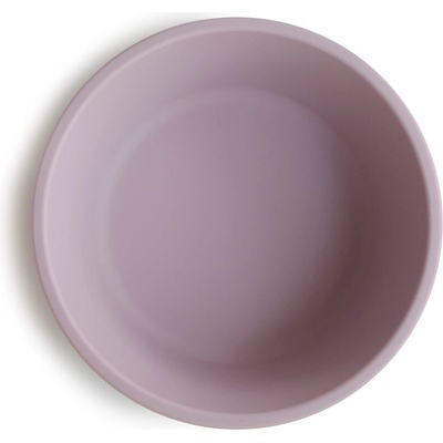 mushie Silikonová miska s přísavkou Soft Lilac MSB20008