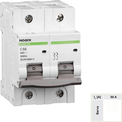 Noark 102759 Ex9B125 2P C50A