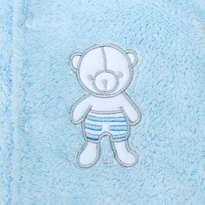 Overal/Kombinéza kojenecká zimní - Nice Bear modrá