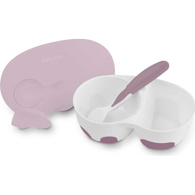 BabyOno miska 2v1 uzátváreteľná s lyžičkou 200+150 ml