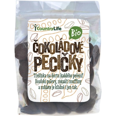 Country Life Čokoládové kôstky Bio 100 g