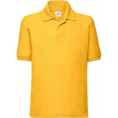 Fruit of the Loom detská polokošeľa 65:35 žltá
