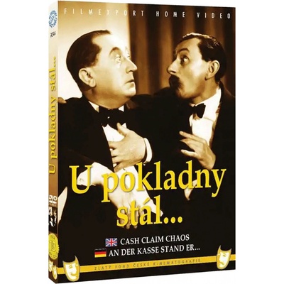U pokladny stál DVD