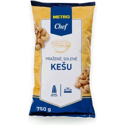 Metro Chef Kešu pražené solené 750 g