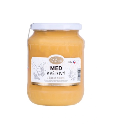 Pleva Med lipový pastovaný 950 g