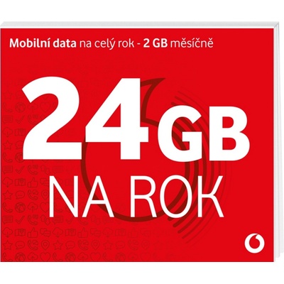 Vodafone Předplacenka 24 GB na rok SK48A231