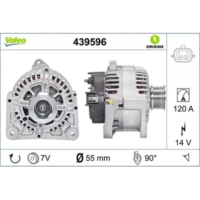 VALEO Alternátor VA 439596
