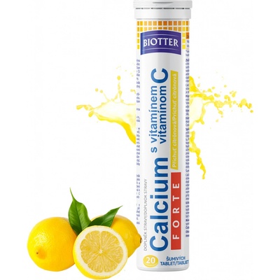 iotter Vitamín C 1000 mg FORTE 20 šumivých tablet