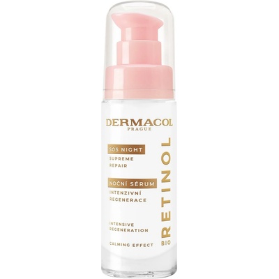 Dermacol Bio Retinol SOS Night Supreme Repair Serum regenerační noční sérum 30 ml pro ženy – Hledejceny.cz